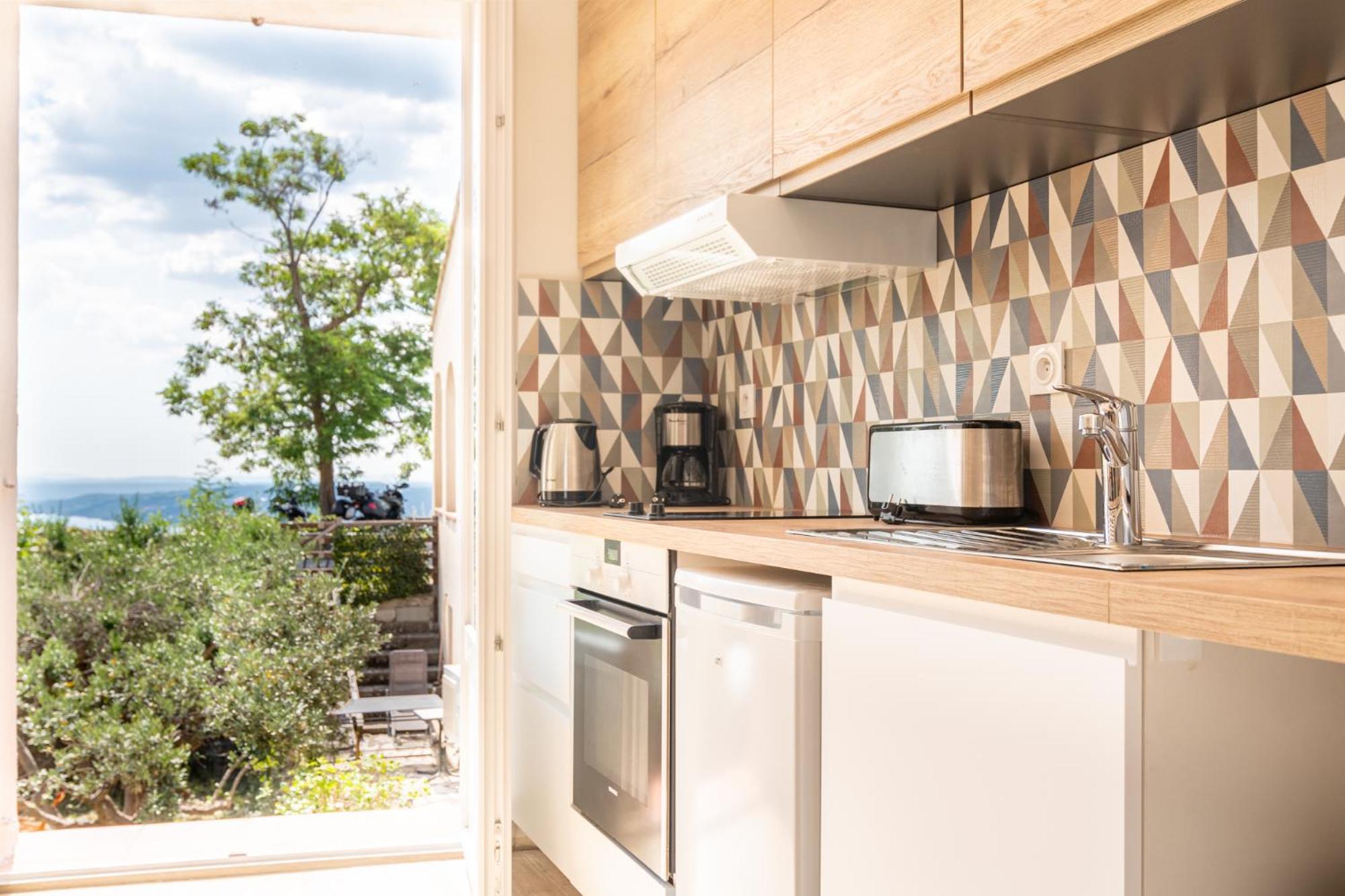 Verdon Appartement Notre "Chez Vous" Aiguines Exterior foto